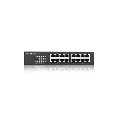 Zyxel GS1100-16-EU0103F v3 16xGbE LAN port nem menedzselhető Switch