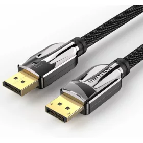   Vention Displayport/M -> Displayport/M (fekete), 3m,  kábel