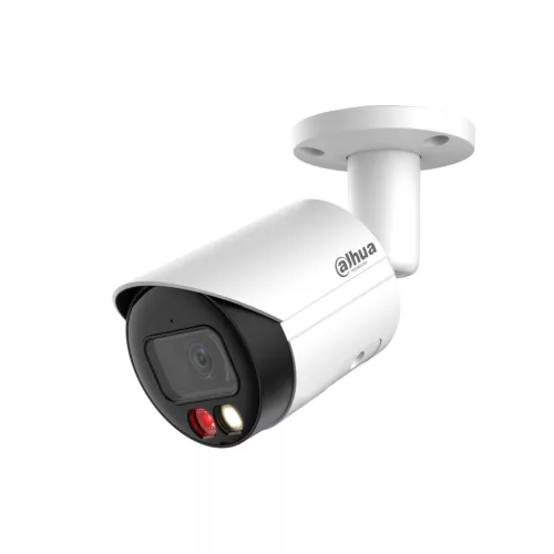 DAHUA IPC-HFW2449S-S-IL-0280B kültéri, 4MP, WizSense, fix 2,8mm, IR/Láthatófény 30m, FullColor, Hibrid megvilágítású IP csőkamera