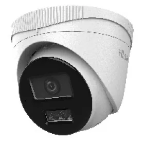   HiLook IPC-T220HA-LU(2.8mm) /Kültéri/2MP/2,8mm/IR/Láthatófény 30m/DWDR/MD 2.0/Smart Hybrid Light PoE IP turret kamera