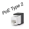 KELINE KEJ-C5E-U-TL Cat.5e UTP RJ45 árnyékolatlan szerszám nélkül szerelhető Keystone Jack