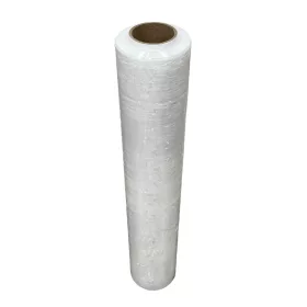   Kézi stretch fólia (Nyújtható, 20 mikron,Transzparens), 201m, 1,85kg fólia, 2,07 kg/tekercs
