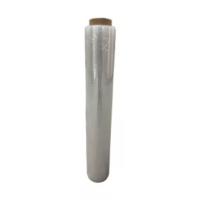   Kézi stretch fólia (Nyújtható, 23 mikron,Transzparens), 109m, 1,15kg fólia, 1,5 kg/tekercs
