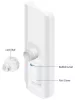 Ubiquiti LiteBeam LAP-GPS 5AC 5GHz 90° 17dBi GPS szektor antenna