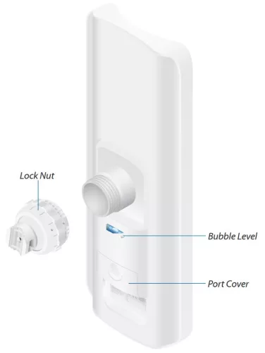 Ubiquiti LiteBeam LAP-GPS 5AC 5GHz 90° 17dBi GPS szektor antenna
