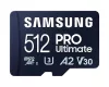 SAMSUNG SD kártya 512GB, PRO Ultimate olvasóval