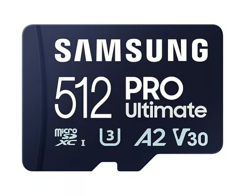 SAMSUNG SD kártya 512GB, PRO Ultimate olvasóval