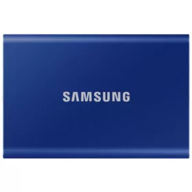 SAMSUNG SSD Külső, 1TB, T7, Indigó Kék, USB 3.2