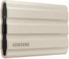 SAMSUNG SSD Külső, 1TB, T7 Shield, Bézs, USB 3.2