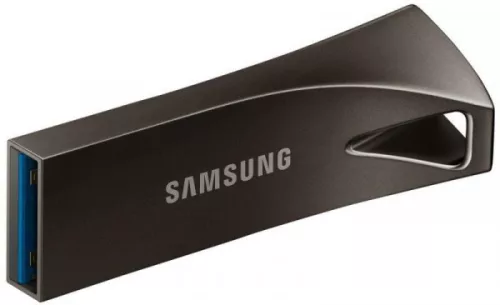SAMSUNG Pendrive 256GB, Bar PLUS, Titán Szürke