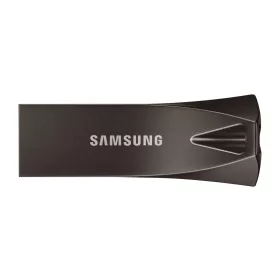 SAMSUNG Pendrive 512GB, Bar PLUS, Titán Ezüst