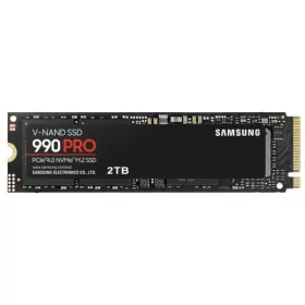   SAMSUNG SSD Belső, 2TB, 990 PRO, PCIe 4.0, NVMe 2.0, 1200 TBW