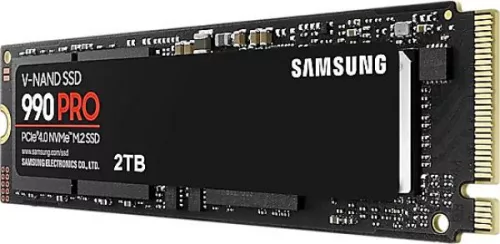 SAMSUNG SSD Belső, 2TB, 990 PRO, PCIe 4.0, NVMe 2.0, 1200 TBW