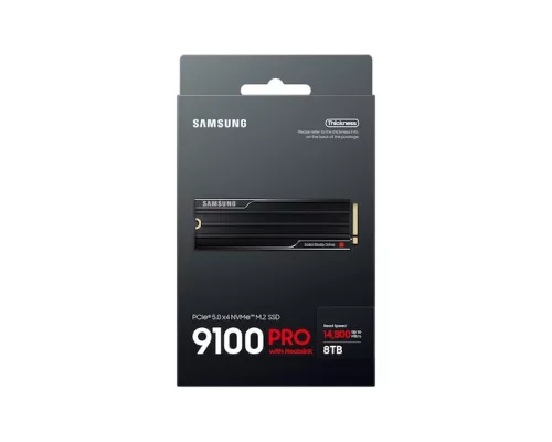 SAMSUNG, SSD Belső, 8TB, 9100 PRO, PCIe 5.0, NVMe 2.0, HS