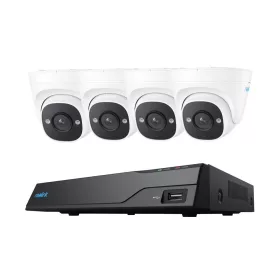  Reolink NVS8-5MD4 5MP IP kamera szett, 4 turret kamerával beépített 2TB HDD-vel