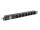 Lanberg PDU-07F-0200-BK 19" 1U 7xSchuko aljzat Schuko csatlakozóvéggel 2m túlfeszültségvédett elosztósor kapcsolóval