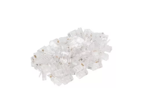 Lanberg PLU-5000 Cat.5E UTP RJ45 8P8C univerzális dugó 100db/csomag