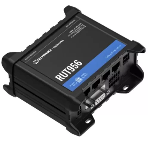 Teltonika RUT956 3x10/100Mbps LAN 1x10/100Mbps LAN/WAN port 2xminiSIM 4G/LTE Vezeték nélküli ipari router