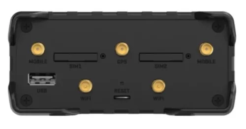 Teltonika RUT956 3x10/100Mbps LAN 1x10/100Mbps LAN/WAN port 2xminiSIM 4G/LTE Vezeték nélküli ipari router