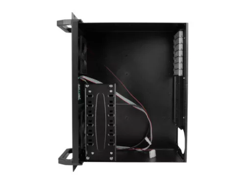 Lanberg SC01-3504-10B 19" 4U SZÉL:430mm MÉLY:350mm MAG:177mm táp nélküli rack szerver ház