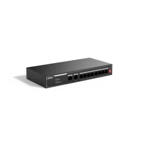   Dahua SF1010LP 8x10/100 Mbps PoE + 2x10/100 Mbps uplink, 65W, nem menedzselhető PoE Switch