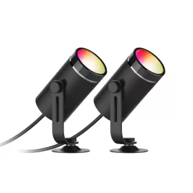   Deltaco SMART HOME SH-GLK01 kerti lámpa, 2x6W, színes, nem szabályozható, 2db/csomag
