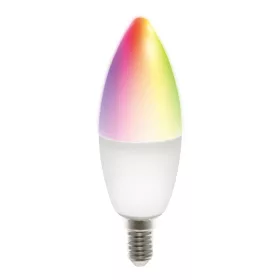   Deltaco SMART HOME SH-LE14RGB izzó LED, E14, gyertya, WIFI, 5W, színes+fehér, szabályozható