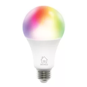   Deltaco SMART HOME SH-LE27RGB izzó LED, E27, WIFI, 9W, színes+fehér, nem szabályozható