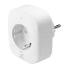 Deltaco SMART HOME SH-P01E aljzat energiafigyelővel, WIFI, 2.4GHz, fehér