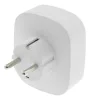 Deltaco SMART HOME SH-P01E aljzat energiafigyelővel, WIFI, 2.4GHz, fehér