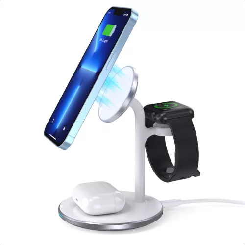 Choetech 15W (3-1ben, Wireless mobil gyorstöltő), töltő