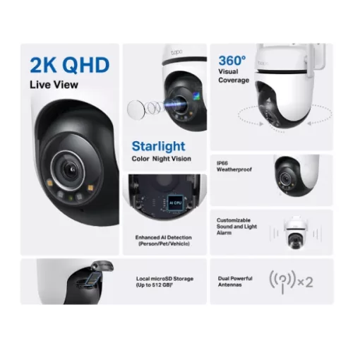 TP-Link Tapo C520WS Outdoor Security Wifi Camera