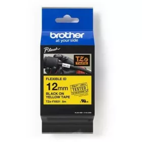 Brother TZe-FX631 12 mm széles 8 m hosszú szalagkazetta