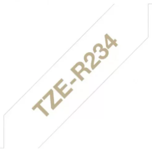Brother TZe-R234 12 mm széles 4 mm széles szövetszalag