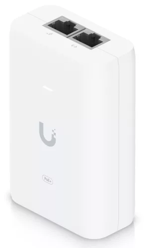 Ubiquiti U-POE+ 48V 0,65A tápegység Gigabit LAN porttal