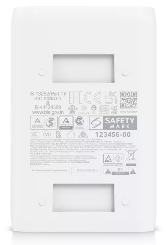 Ubiquiti U-POE+ 48V 0,65A tápegység Gigabit LAN porttal