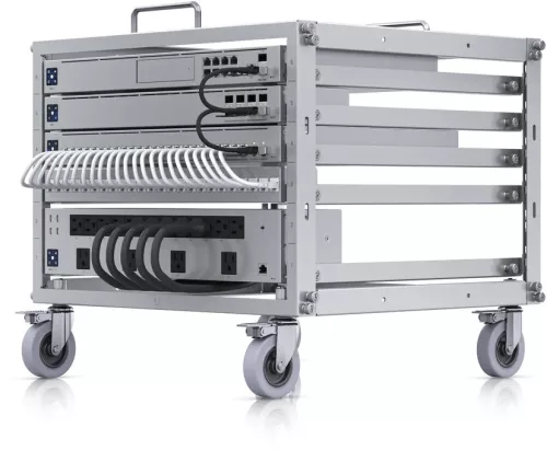 Ubiquiti U-Rack-6U-TL 19 6U 460mm mély nyitott mini rack szekrény