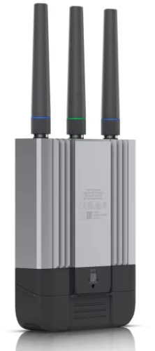 Ubiquiti UMR-Industrial 2xGbE LAN 1xnanoSIM IoT 4G/LTE CAT4 beltéri/kültéri Vezeték nélküli ipari mobil router