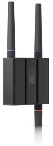 Ubiquiti UniFi UMR-Ultra 2x10/100 FE LAN 1xnanoSIM IoT 4G/LTE CAT4 beltéri Vezeték nélküli ipari router