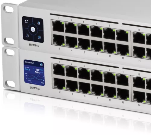 Ubiquiti UniFi USW-PRO-24 Gen2 24port GbE LAN 2xSFP+ port L3 menedzselhető switch