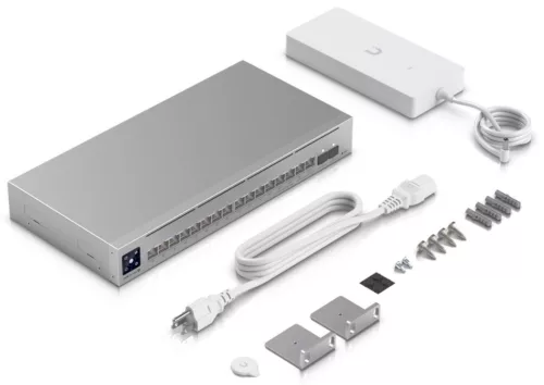 Ubiquiti USW-Pro-Max-16 12port GbE LAN 4x2.5GbE Multi-Gigabit LAN 2x SFP+ port L3 menedzselhető switch