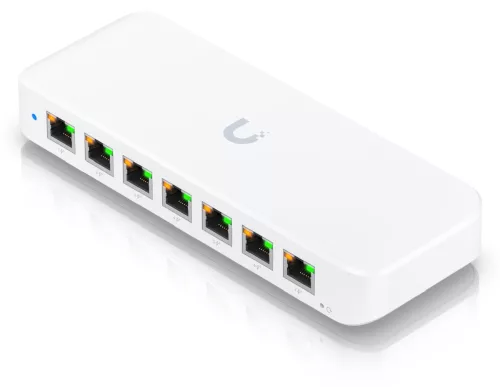 Ubiquiti UniFi USW-Ultra-210W 8xGbE LAN port 7x PoE+ (202W) LAN port L2 menedzselhető switch