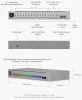 Ubiquiti USW-Pro-Max-16-PoE 12port GbE LAN PoE 4x2.5GbE Multi-Gigabit LAN PoE 2xSFP+ port 180W L3 menedzselhető switch