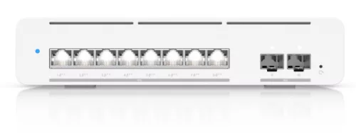 Ubiquiti UniFi USW-PRO-XG-8-POE 8x10GbE Multi-Gigabit LAN PoE port 2xSFP+ port 155W L3 menedzselhető switch