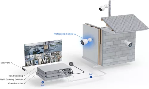 Ubiquiti UniFi UVC-G5-PRO kültéri/beltéri 4K UHD 8MP IP kamera