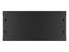 Lanberg WF01-6404-10B 19" 4U SZÉL:600mm MÉLY:450mm MAG:290mm lapraszerelt üvegajtós fekete fali rack szekrény
