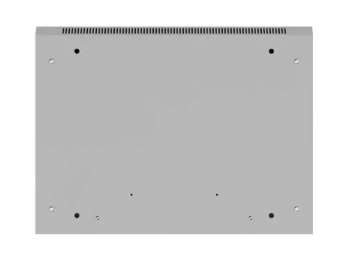 Lanberg WF01-6404-10S 19" 4U SZÉL:600mm MÉLY:450mm MAG:290mm lapraszerelt üvegajtós szürke fali rack szekrény