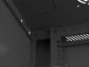 Lanberg WF01-6415-10B 19" 15U SZÉL:600mm MÉLY:450mm MAG:774mm lapraszerelt üvegajtós fekete fali rack szekrény