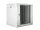 Lanberg WF02-6612-10S 19" 12U SZÉL:600mm MÉLY:600mm MAG:640mm lapraszerelt üvegajtós szürke kétrészes fali rack szekrény