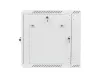 Lanberg WF02-6612-10S 19" 12U SZÉL:600mm MÉLY:600mm MAG:640mm lapraszerelt üvegajtós szürke kétrészes fali rack szekrény